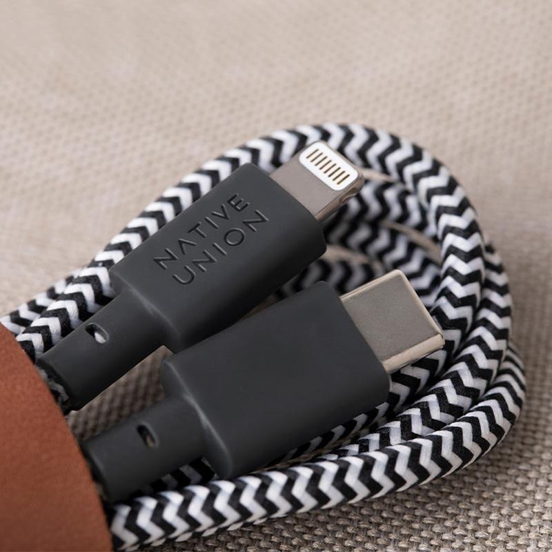 Native Union Belt Cable (USB-C to Lightning) - Greenline Showroom