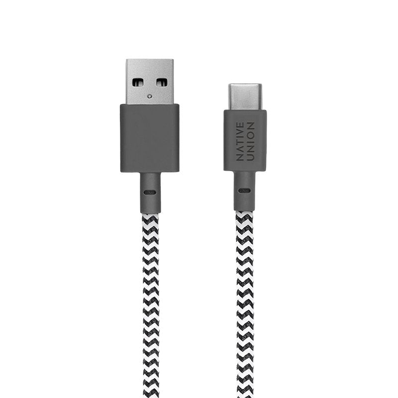 Native Union Belt Cable XL (USB-A to USB-C) - Greenline Showroom