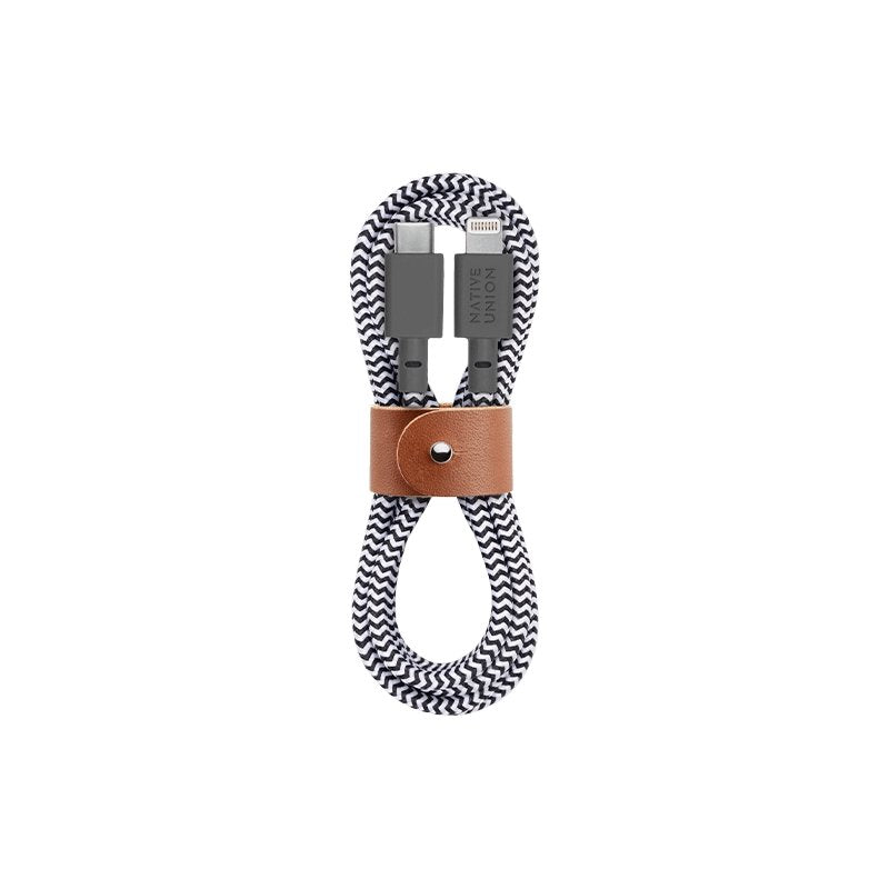 Native Union Belt Cable (USB-C to Lightning) - Greenline Showroom