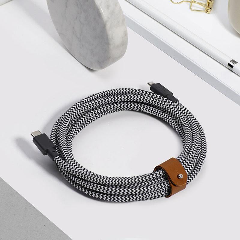 Native Union Belt Cable XL (USB-C to Lightning) - Greenline Showroom