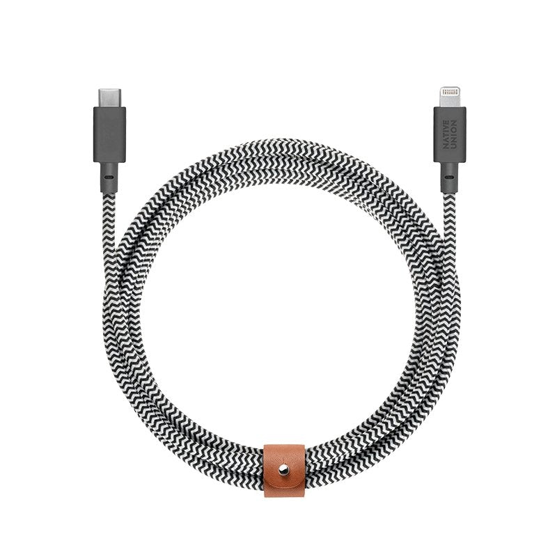 Native Union Belt Cable XL (USB-C to Lightning) - Greenline Showroom